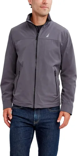 Vista 17 de Nautica - Chaqueta bomber de golf para hombre, ligera, con cremallera completa, cortavientos, atlética, para exterior Ártico Ártico