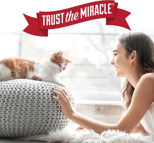 Vista 8 de Nature's Miracle Removedor de manchas y olor solo para gatos con Oxy, 710 ml