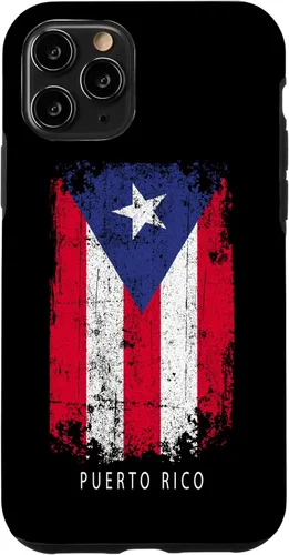 Vista 13 de iPhone 12 mini Puerto Rico Souvenir Design - Funda con bandera de país de Puerto Rico