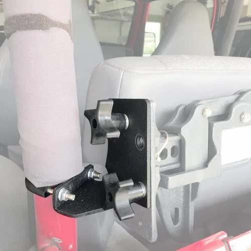 Vista 3 de Soporte de Montaje de Barra Antivuelco de Gato de Alta Elevación Compatible con Wrangler CJ YJ TJ JK 1976-2018