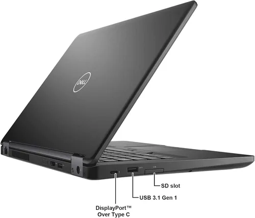 Vista 2 de Dell Latitude 5490 / Intel 1.7 GHz Core i5-8350U Quad Core CPU / 16GB RAM / 512GB SSD / Pantalla FHD de 14" (1920 x 1080)/HDMI/USB-C/Webcam/Windows