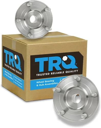 Vista 165 de Conjunto de rodamiento de rueda delantera de 2 piezas y buje TRQ Compatible con Pontiac Solstice 2006-2009 Saturn Sky 2007-2010