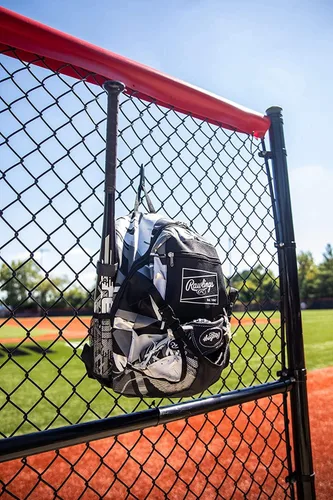 Vista 5 de Rawlings Bolso de Equipo de Mochila REMIX Béisbol de T-Ball y Juvenil / Sóftbol Negro