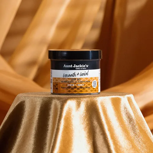 Vista 5 de Aunt Jackie's Galardonada colección Braid + Twist Smooth + Swirl Edge Gel con sujeción extra firme, 4 onzas