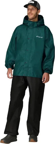 Vista 19 de FROGG TOGGS Traje de lluvia impermeable transpirable clásico de 3 capas para hombre, para todos los deportes
