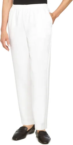 Vista 3 de Alfred Dunner Pantalones cortos de poliéster con cintura elástica para mujer