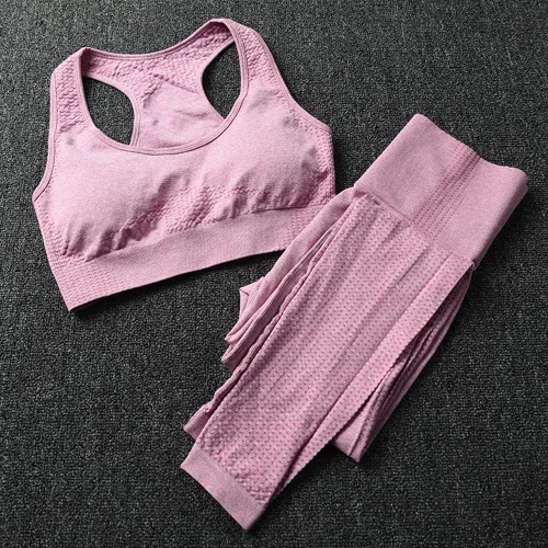 Vista 5 de WodoWei - Conjunto de 2 piezas de entrenamiento para mujer