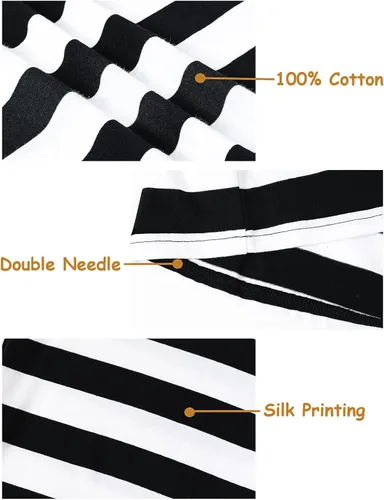 Vista 4 de A&J DESIGN Conjuntos de pijama de 2 piezas 100% algodón para niños pequeños y niños