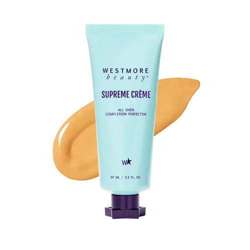 Vista 8 de Westmore Beauty Supreme Creme All-Over Complexion Perfector – Base CC Cream Foundation de larga duración - Impermeable y resistente a la Claro