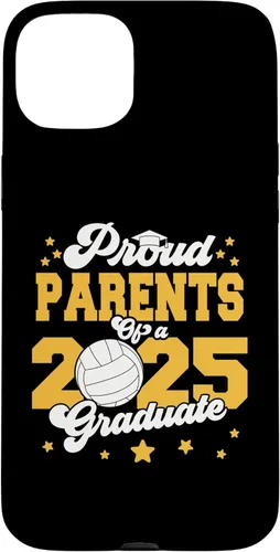 Vista 9 de iPhone 16 Parents of a 2025 Graduate Prom Graduation 25 VolleyBall Case