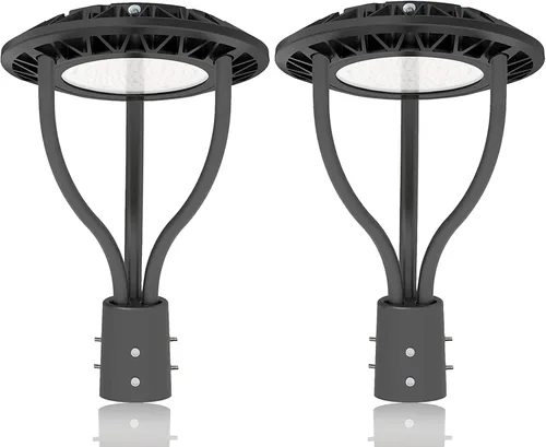 Luz LED superior con fotocélulas del atardecer al amanecer, 20 W/30 W/40 W/60 W, sintonización de potencia, 3CCT 3000K-4000K-5000K, luz LED de poste