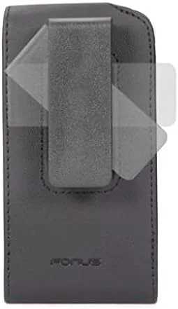 Vista 4 de Funda de cuero negro premium para iPod Touch 1-4, 5