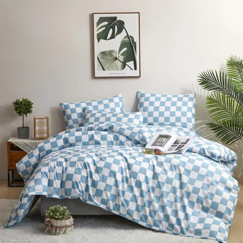 Vista 50 de CLOTHKNOW Juego de funda de edredón de terciopelo verde militar, juegos de ropa de cama tamaño individual, juego de ropa de cama verde oscuro