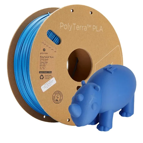 Vista 35 de Polymaker Panchroma Filamento de impresora 3D PLA negro, 0.069 in, carrete de 2.2 libras, fácil de imprimir, impresión de alta velocidad, sin