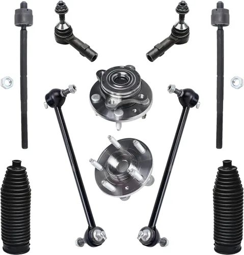 Vista 38 de Detroit Axle - Kit de cubos de rodamiento de rueda delantera de 6 piezas para Dodge Dart 2013-2016, Chrysler 200 2015-2017, 2 cojinetes de rueda