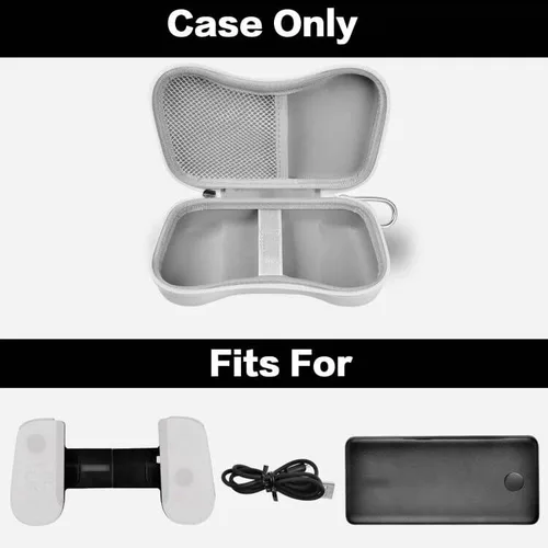 Vista 2 de casmilee Case for BACKBONE One Mobile Gaming Controller 2nd Gen1st Gen, Handheld Gaming Console Portable Travel Holder for Cables Power Bank
