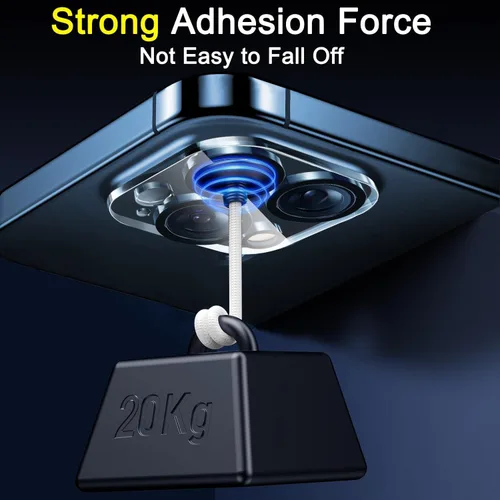 Vista 6 de Ferilinso Protector de lente de cámara diseñado para iPhone 13 Pro Max, protector de lente de cámara diseñado para iPhone 13 Pro, paquete de 3