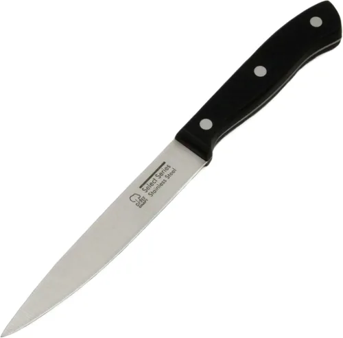 Vista 5 de Chef Craft Cuchillo de trinchar 21669, acero inoxidable 3cr13, hoja de 8 pulgadas de 5.5 pulgadas de largo, negro