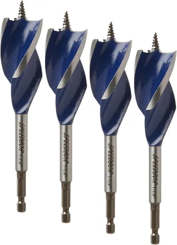 Vista 9 de IRWIN SPEEDBOR 3041021 - Broca, 1-1/2 pulgadas x 6 pulgadas, color negro