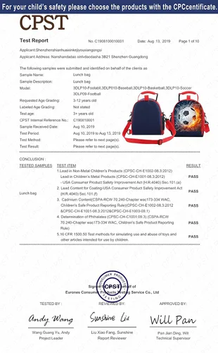 Vista 7 de Lonchera para niños, reutilizable, multiconvertible, aislante, térmica, con correa para el hombro, lonchera, mochila, sándwich, bolsas para niñas