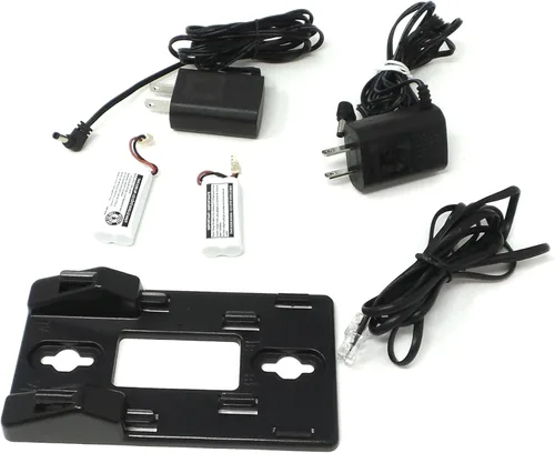 Vista 4 de VTech CS6929-2 Teléfono inalámbrico con sistema de contestadora e identificador de llamadas, plateado/negro con 2 teléfonos DECT 6.0 ampliable