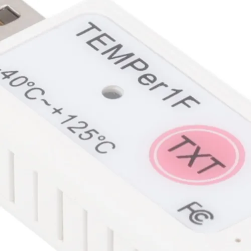 Vista 6 de Termómetro de computadora USB, sensor de termómetro de PC, registrador de datos con pantalla de hiperbola de temperatura y función de alarma
