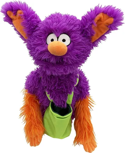Roylco Kit interactivo de marionetas Edgar an Emotion, marioneta de terapia de aprendizaje socioemocional súper suave y cómodo con 12 círculos