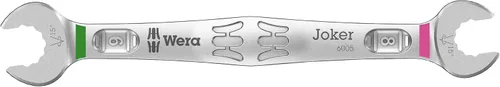 Vista 11 de 6005 JOKER 4 SET 1 LLAVE DE DOBLE EXTREMIDAD ABIERTA, 4 PIEZAS