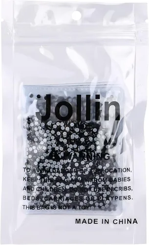 Vista 192 de Hot Fix - Diamantes de imitación de cristal con parte trasera plana, gemas de diamantes de 0.089 pulgadas (6ss 2880 piezas, Jet AB)