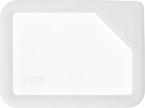 Vista 4 de Pyrex 7210 - Plato de vidrio de 3 tazas OV-7210 con tapa de silicona
