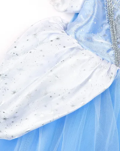 Vista 4 de Disfraz de princesa Tinker Bell de Halloween para niñas, disfraz de hada para fiesta de cumpleaños, vestido para ocasiones especiales con alas