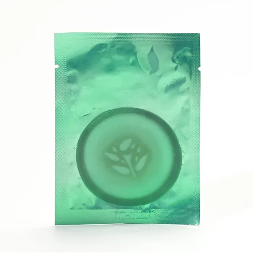 Vista 2 de Earth Therapeutics Recover-E - Almohadillas para ojos de pepino - 5 pares (10 almohadillas)