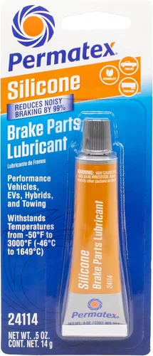 Vista 12 de Permatex 24125 Lubricante de cerámica para piezas de freno extremo, 8 onzas, paquete de 1