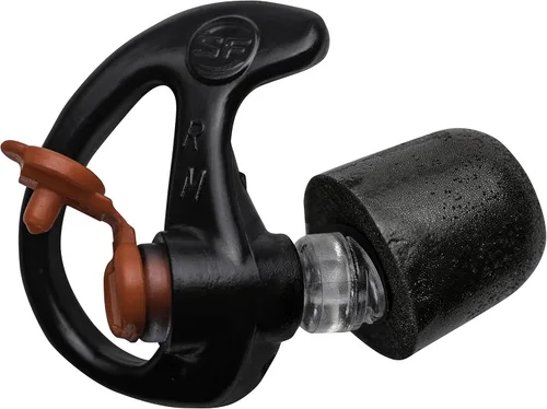 Vista 2 de Earpro Sonic Defenders - Tapones para los oídos con punta de espuma (EP7), 28 dB, grande, negro, 1 par