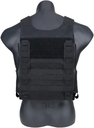 Vista 7 de IDOGEAR SPORTS Kit de Cremallera MOLLE Táctico con Panel Trasero Cremallera Molle con Carga Expandible para Chaleco Táctico CPC JPC AVS