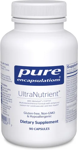 Vista 8 de Pure Encapsulations - UltraNutrient - Complejo multivitamínico/mineral hipoalergénico con antioxidantes avanzados
