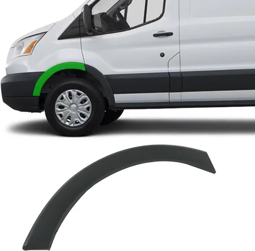 Vista 8 de Moldura de Guardabarros Delantero Izquierdo Cubierta de Panel de Arco de Rueda Compatible con Ford Transit-150 Transit-250 Transit-350 2.0L 3.5L