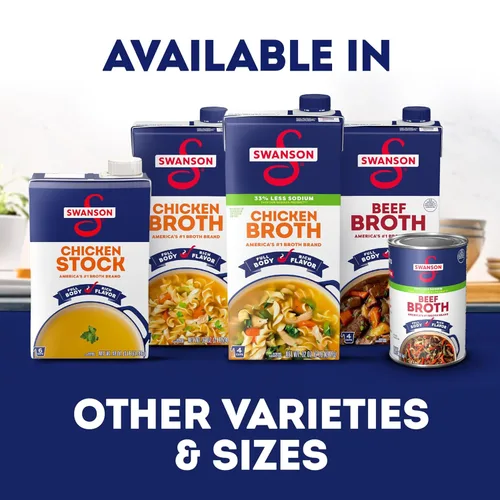 Vista 9 de SWANSON S Caldo de carne, cartón de 32 oz