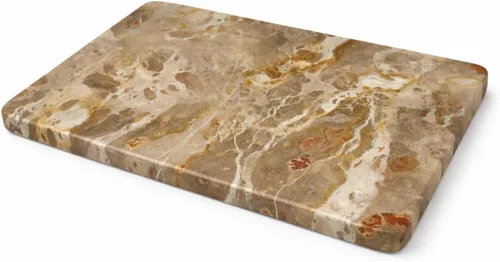 Vista 13 de Tabla de mármol blanco - Tabla de quesos Bandeja de madera de acacia para charcutería, queso, carnes, frutas, galletas Tabla de cortar, bandeja