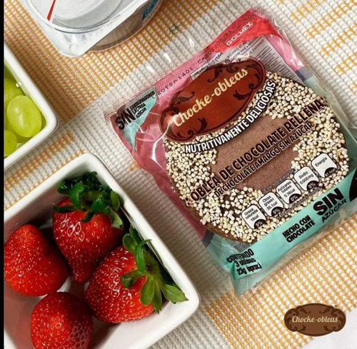 Mini Choke-Obleas Obleas Obleas de Chocolate Negro Turín Amaranto Galletas de Obleas de Chocolate Relleno de Chocolate, Mini-Choke Obleas Naturales