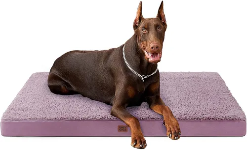 Vista 63 de EHEYCIGA Camas ortopédicas XL para perros extra grandes con funda extraíble lavable, gris, 44 x 32 pulgadas