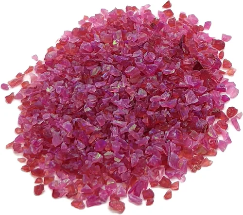 Vista 16 de Wapiti Designs Ópalo triturado para la fabricación de joyas de anillo de incrustaciones - 0.07 oz (soda crema, 0.5 a 0.079 in) OP65