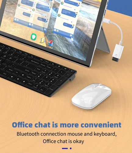 Vista 3 de Adaptador USB-C a USB A 3.0 OTG Accesorios para Pixel Compatible para Samsung Galaxy S21 S22 FE Ultra Z Flip LG iPhone15 Pro Max Plus iPad Pro Air