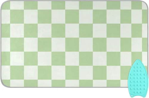 Vista 41 de Alfombrilla de planchar roja con bandera estadounidense para mesa, portátil, para lavadora, secadora, encimera, viajes