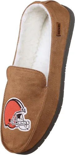 Vista 3 de FOCO Mens NFL Team Logo Moccasin Slippers