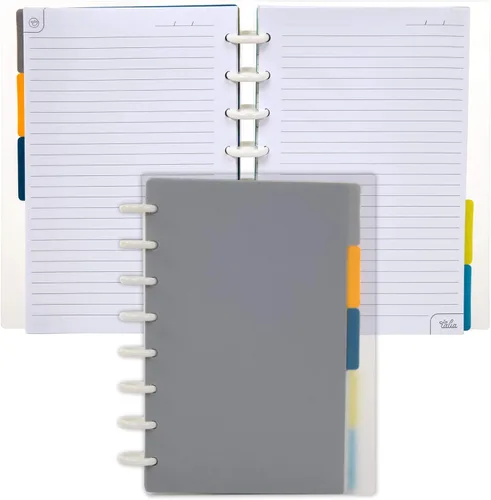 Vista 148 de Talia - Libretas con aros, planificador, personalizable, (Verdant Green, tamaño mediano (7.5 x 9.75 pulgadas))