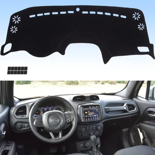 Vista 45 de AUQDD Alfombrilla de Cubierta del Tablero Compatible con La-nd Rover LR3 2005 2006 2007 2008 2009 /2010-2016 LR4, 2006-2009 Range Rover