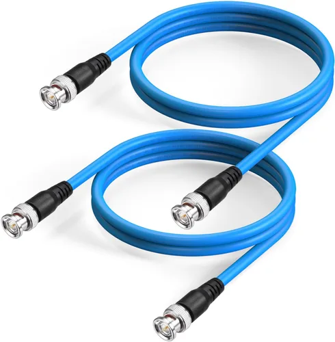 Vista 26 de Superbat Cable SDI BNC 3G/6G/12G (Belden 1694A), 10FT/15FT/30FT/50FT/100FT/200FT, soporta HD-SDI/3G-SDI/4K/8K, cable de video SDI de precisión