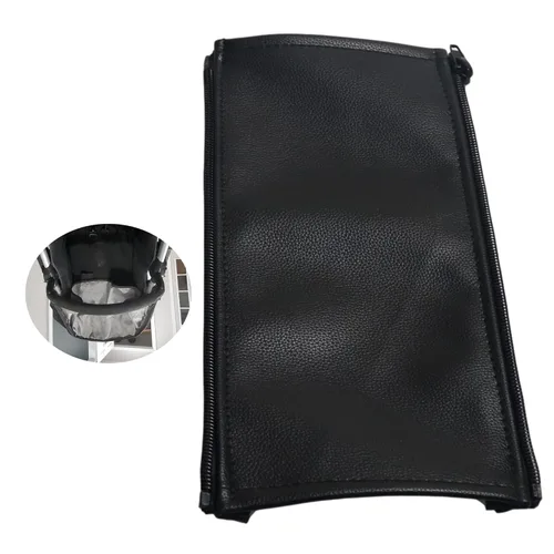 Vista 8 de Funda de cuero para reposabrazos de cochecito de bebé, compatible con Uppababy Vista V1/V2 para cochecito, funda protectora de barra, accesorios