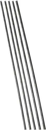 Vista 37 de Palisade Borde de vinilo en esquina interior en níquel escarchado (muestra de 6 pulgadas)